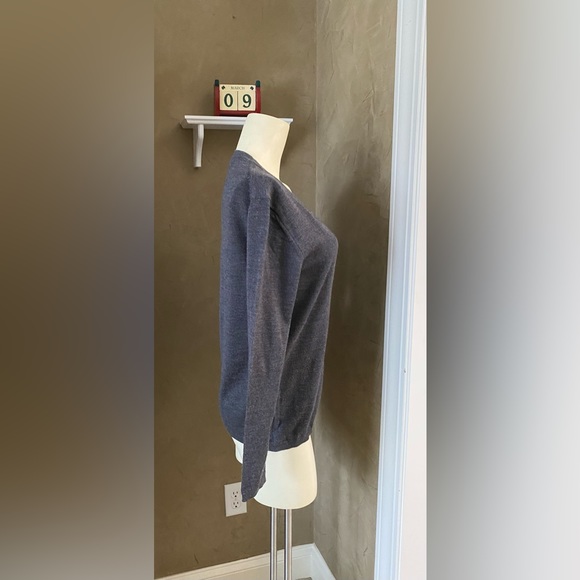 AC Quabianca 100% Wool V-neck, Women’s Sweater, Long-Sleeve, Size Large - Picture 2 of 9